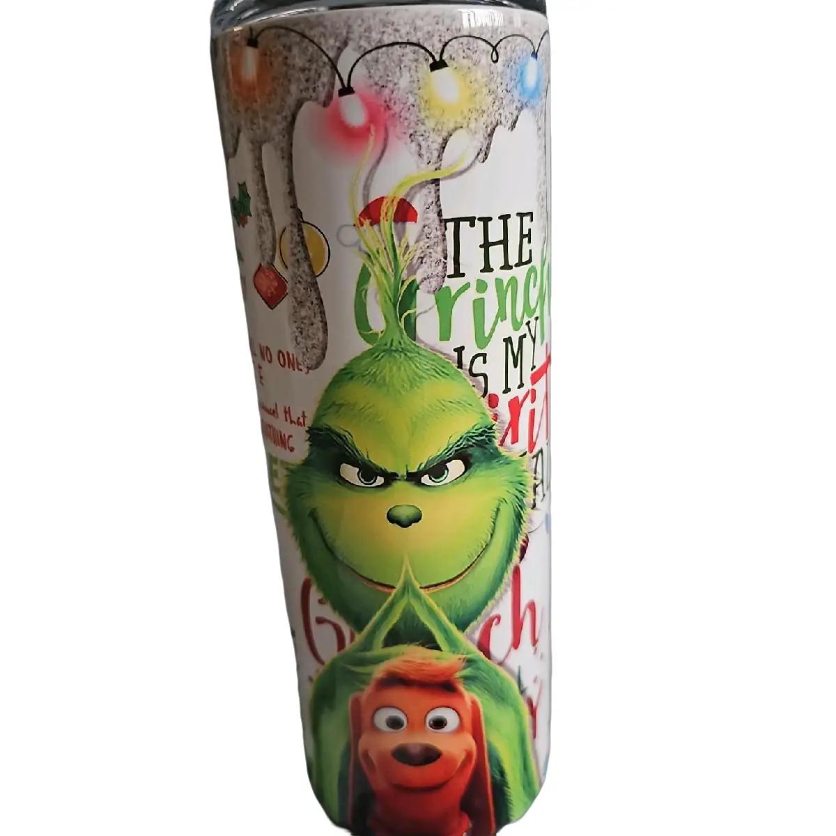 grinch 20oz tumbler