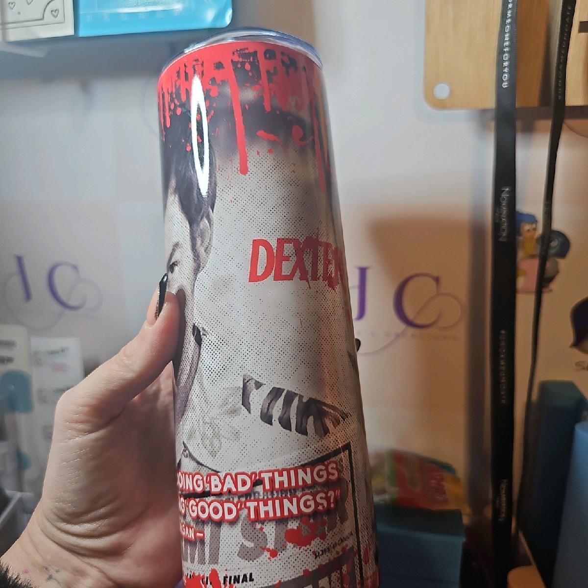 Dexter Inspired 20oz Hot/Cold Tumbler for Hot and Cold Beverages