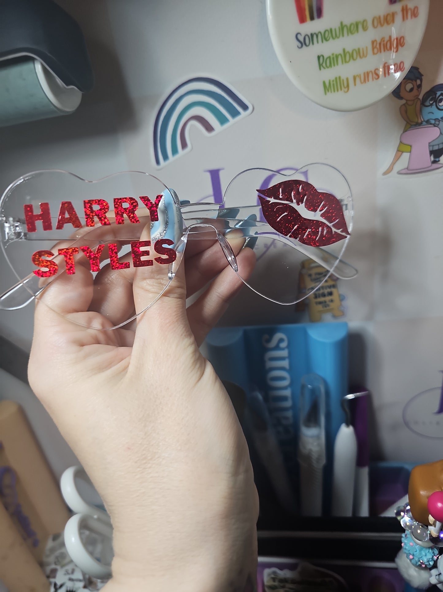 Harry styles concert glasses