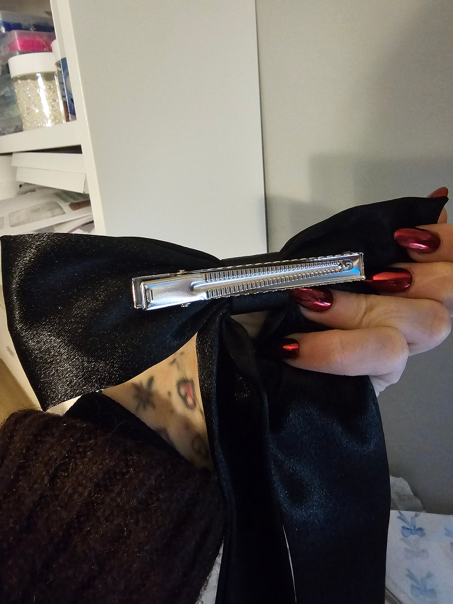 Midnight till morning concert hair bow