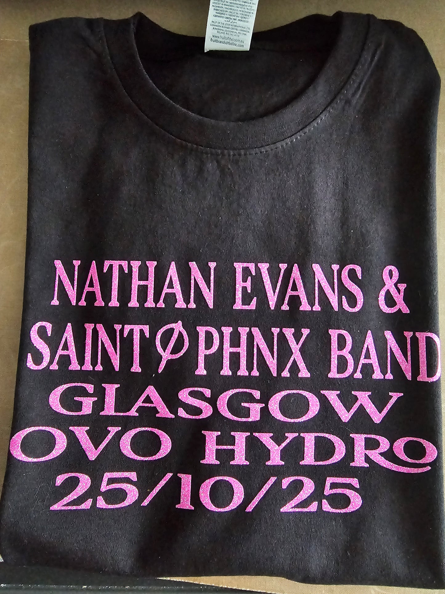 Nathan Evans kids concert t shirt