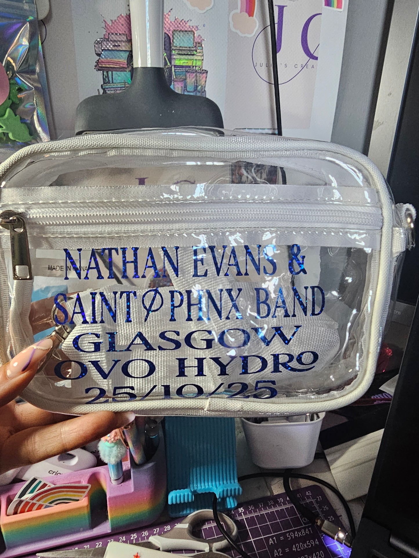 Nathan evans concert bag