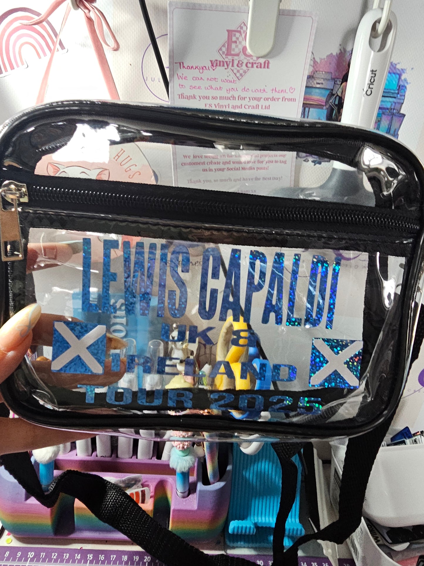 Lewis capaldi concert bag