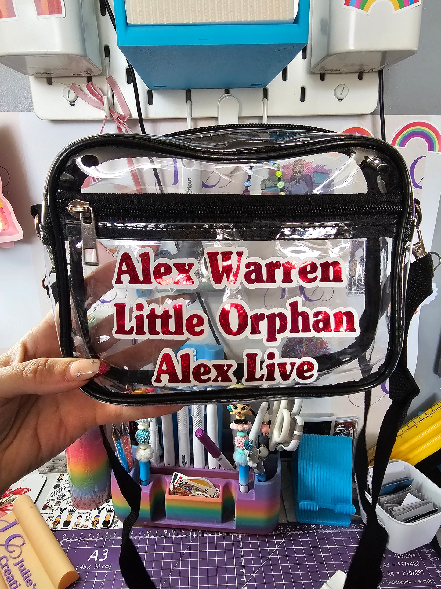 Alex Warren Little Orphan Alex Live Concert Bag
