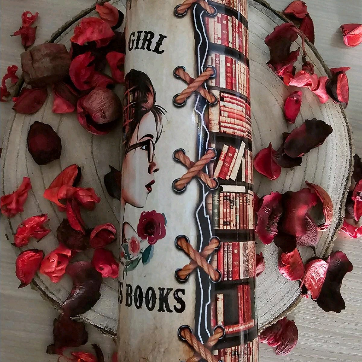 just a girl who loves book tumbler