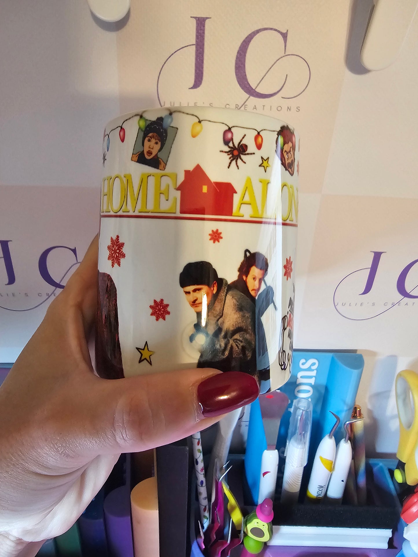 Home Alone Inspired 20oz Tumbler and 11oz Mug - Perfect for Hot or Cold Drinks