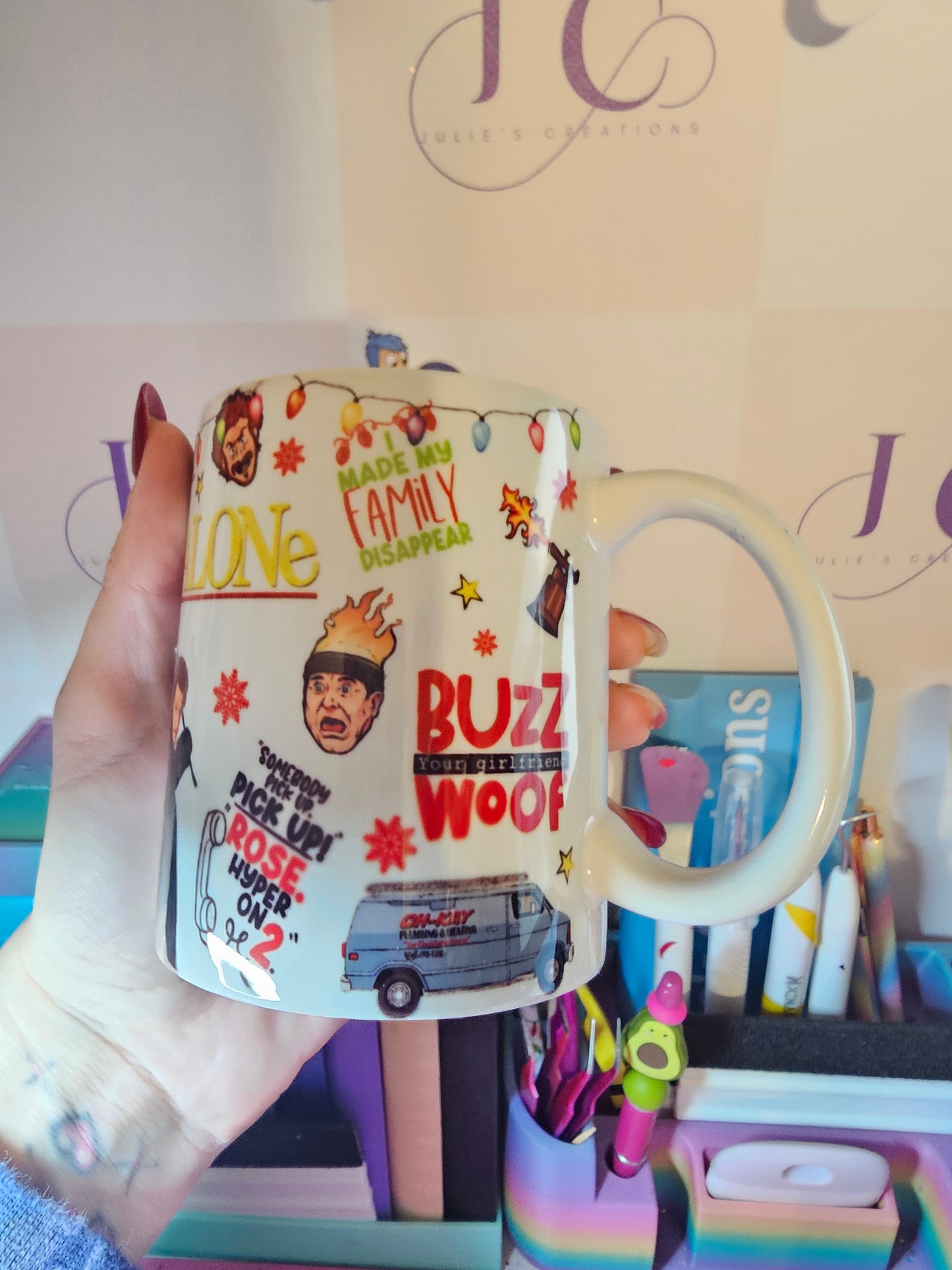 Home Alone Inspired 20oz Tumbler and 11oz Mug - Perfect for Hot or Cold Drinks