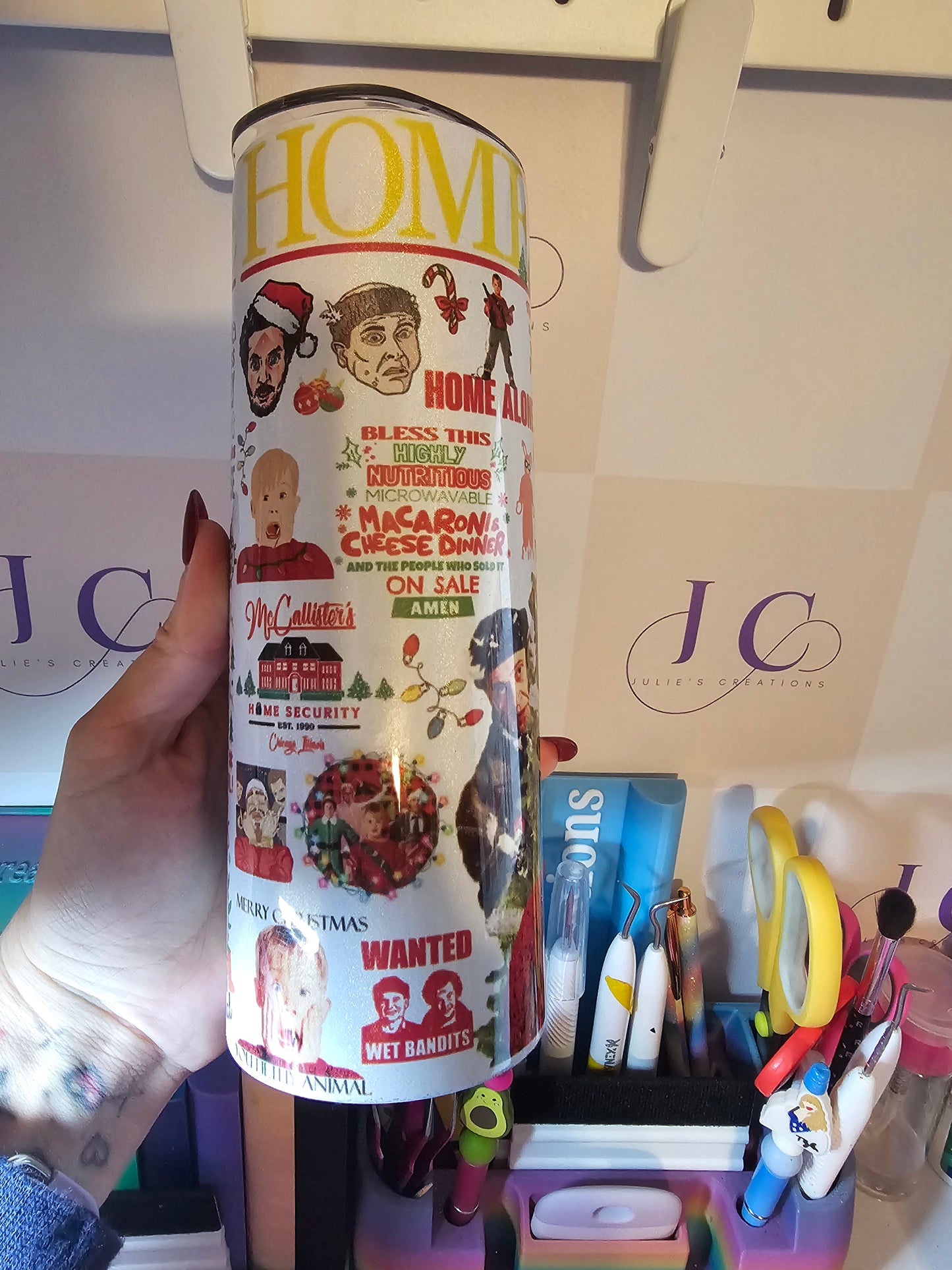 Home Alone Inspired 20oz Tumbler and 11oz Mug - Perfect for Hot or Cold Drinks