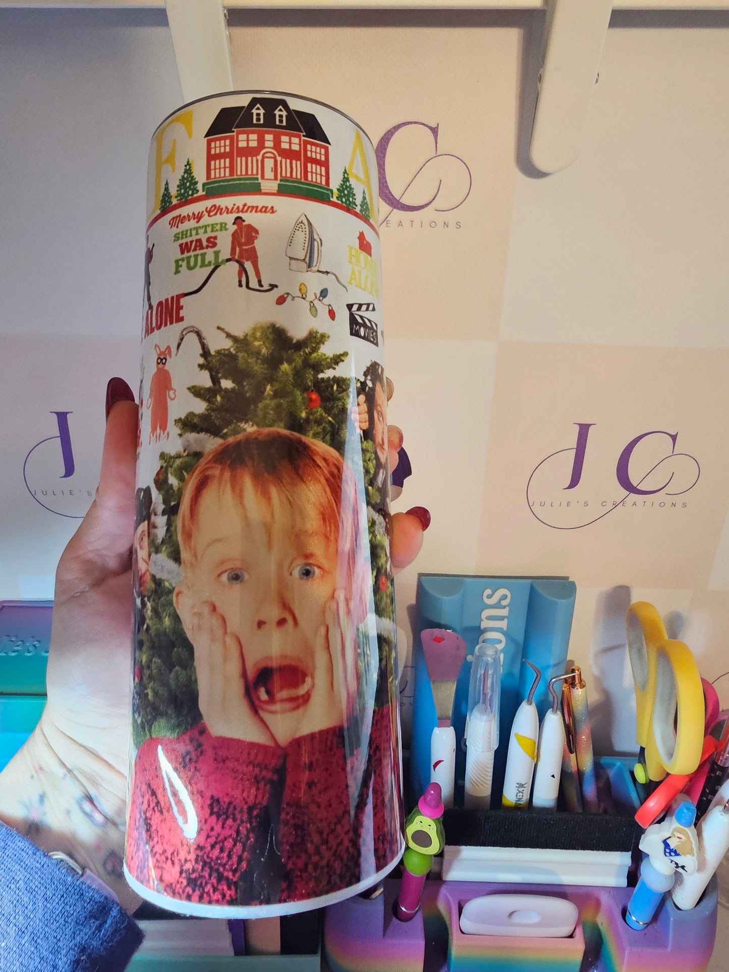 Home Alone Inspired 20oz Tumbler and 11oz Mug - Perfect for Hot or Cold Drinks