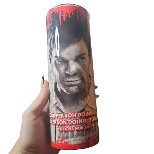 Dexter Inspired 20oz Hot/Cold Tumbler for Hot and Cold Beverages