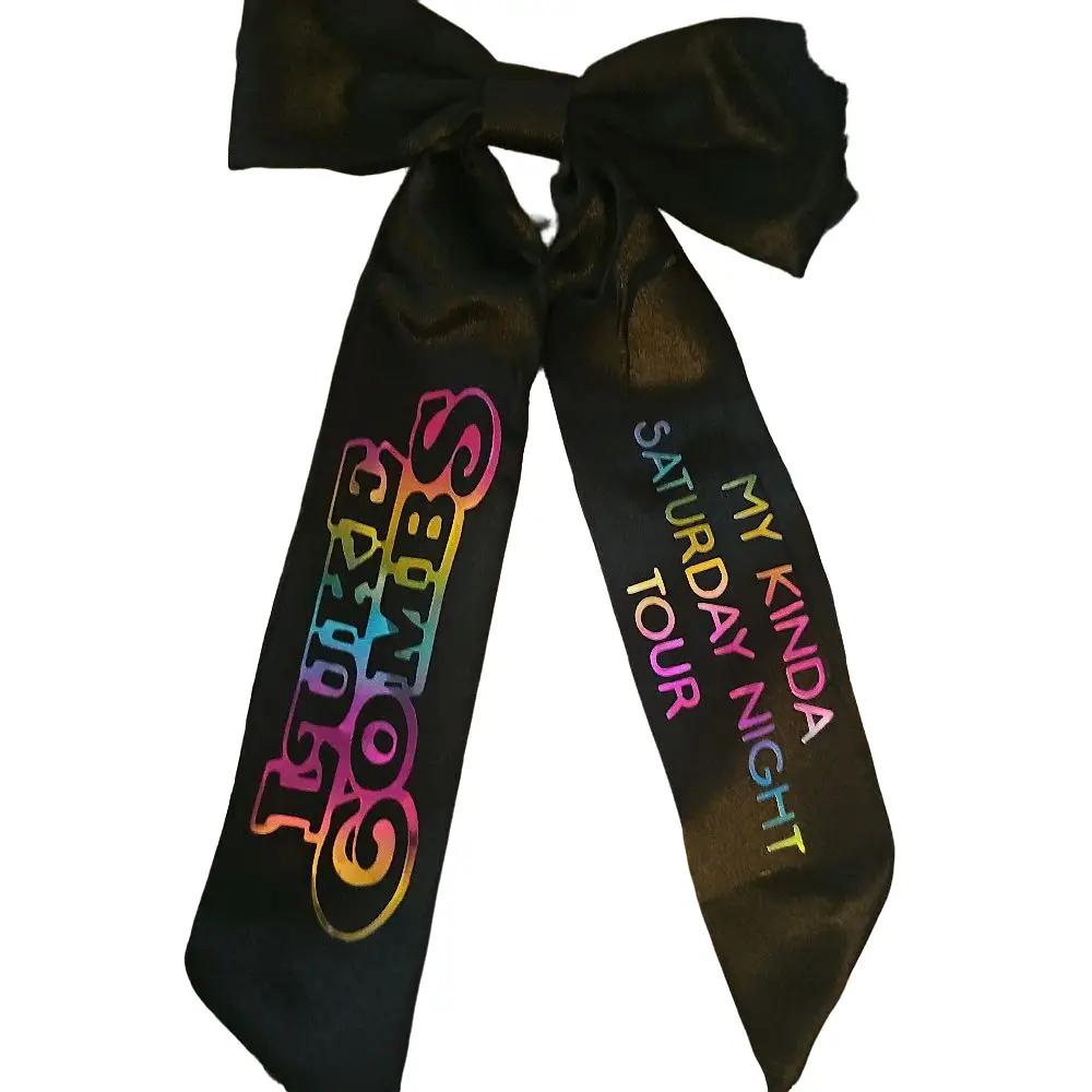 luke combs concert hair bow