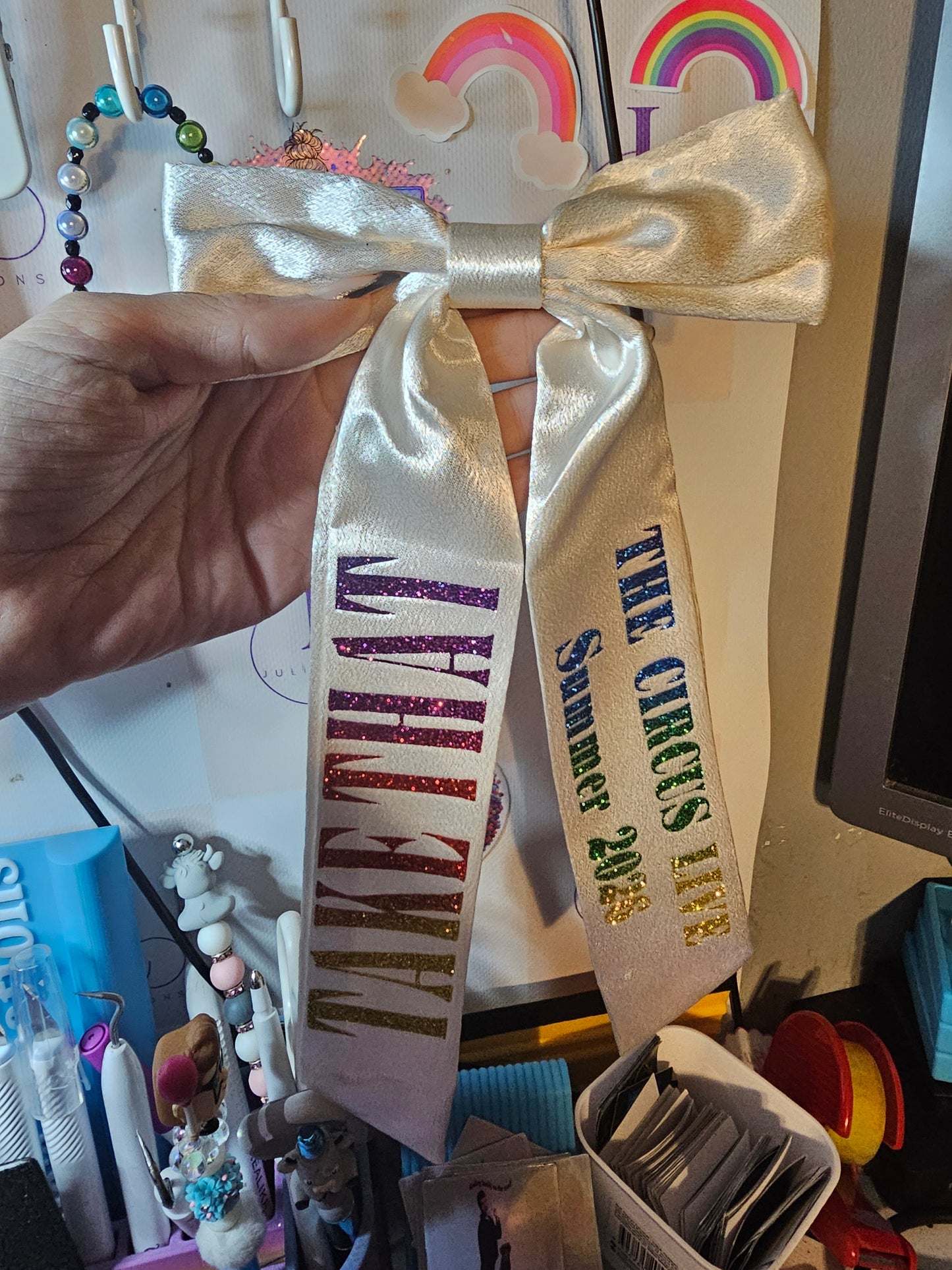 Take that the circus live 2026 concert hair bow