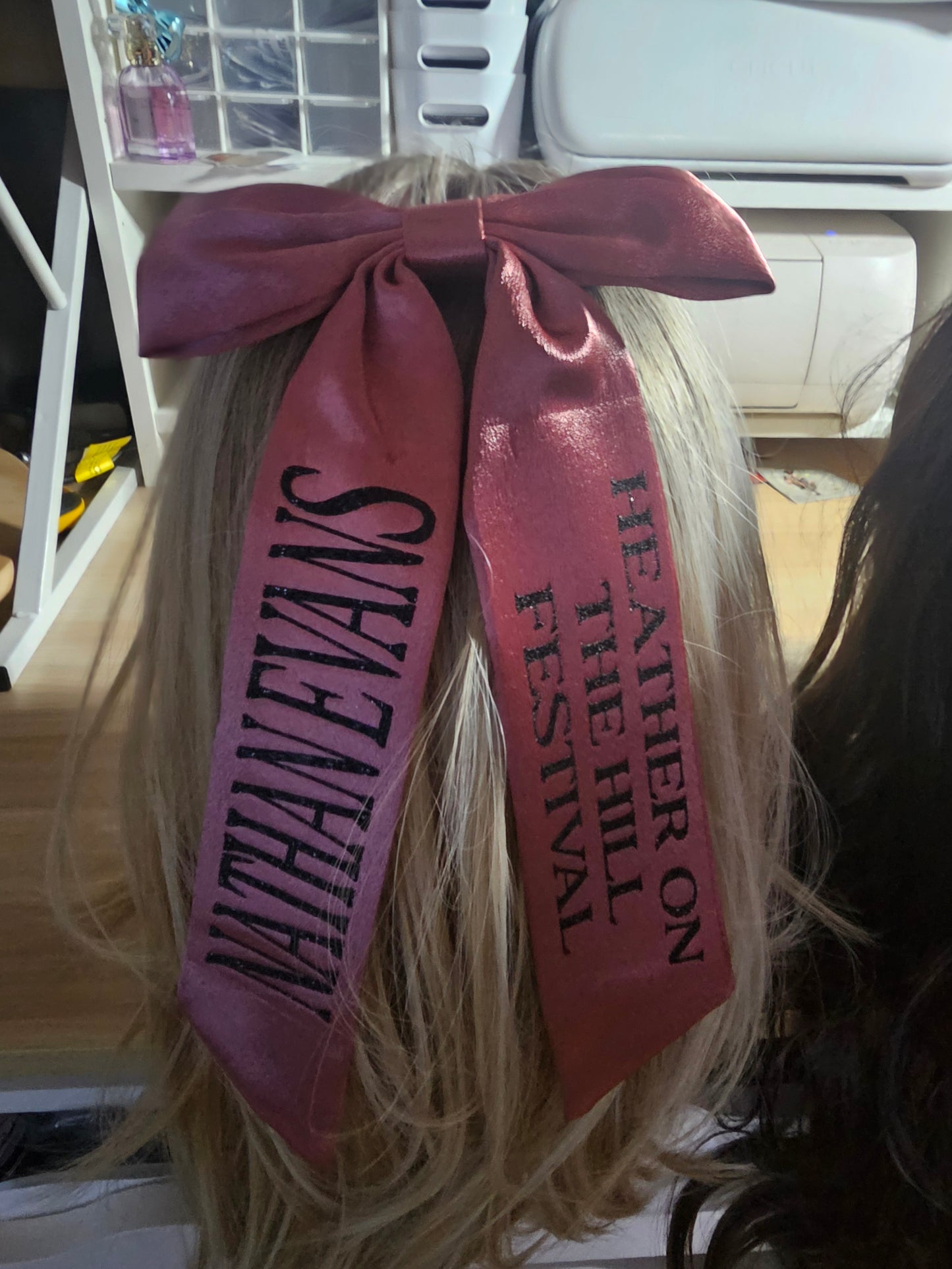 Nathan evans Heather on the hill  concert hair bow