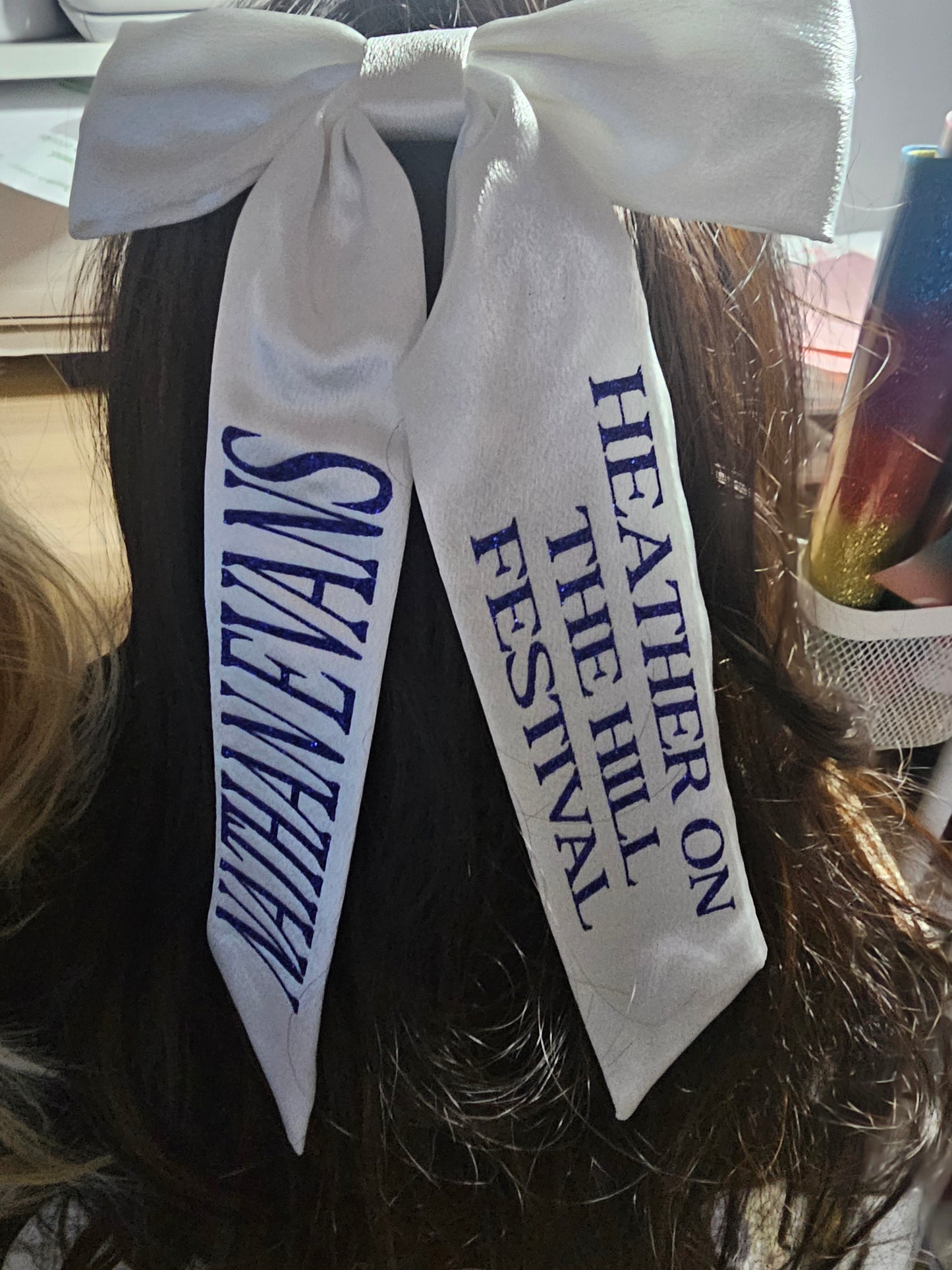 Nathan evans Heather on the hill  concert hair bow