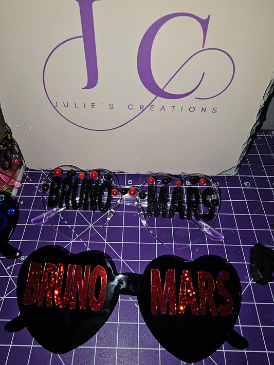 bruno mars concert sunglasses