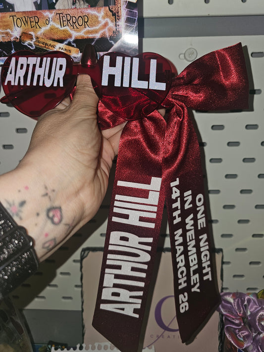 Arthur hill bow and glasses