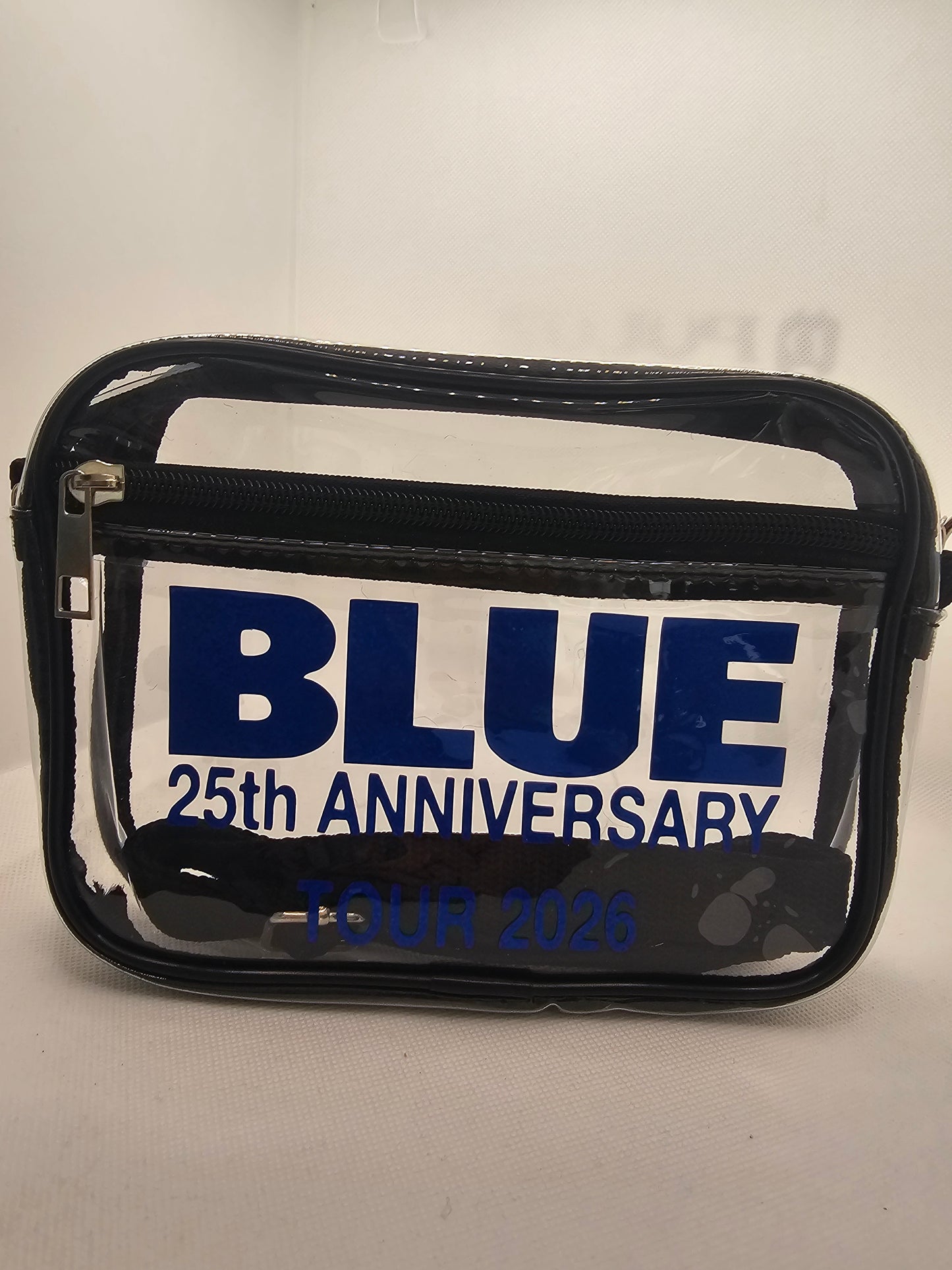 Blue 25th anniversary tour concert bag