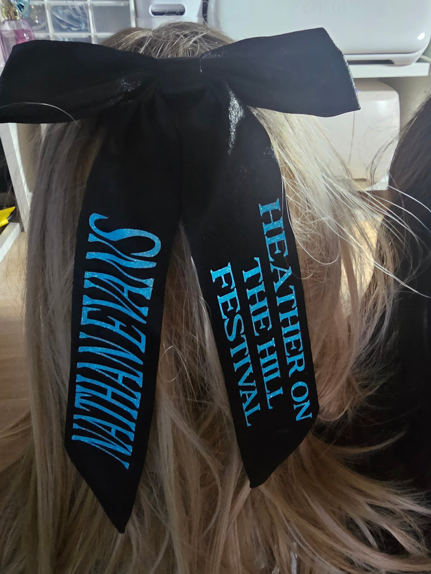 Nathan evans Heather on the hill  concert hair bow