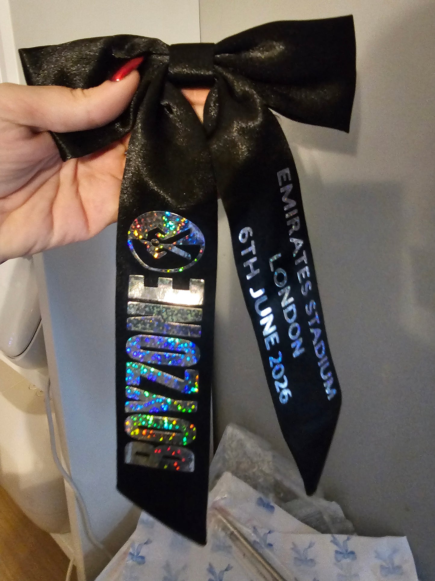 Boyzone concert hair bow perfect for fans