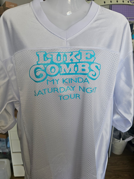 Luke combs jersey style top