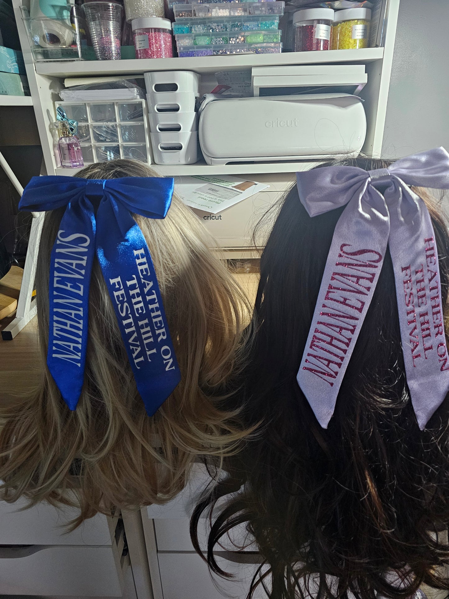 Nathan evans Heather on the hill  concert hair bow