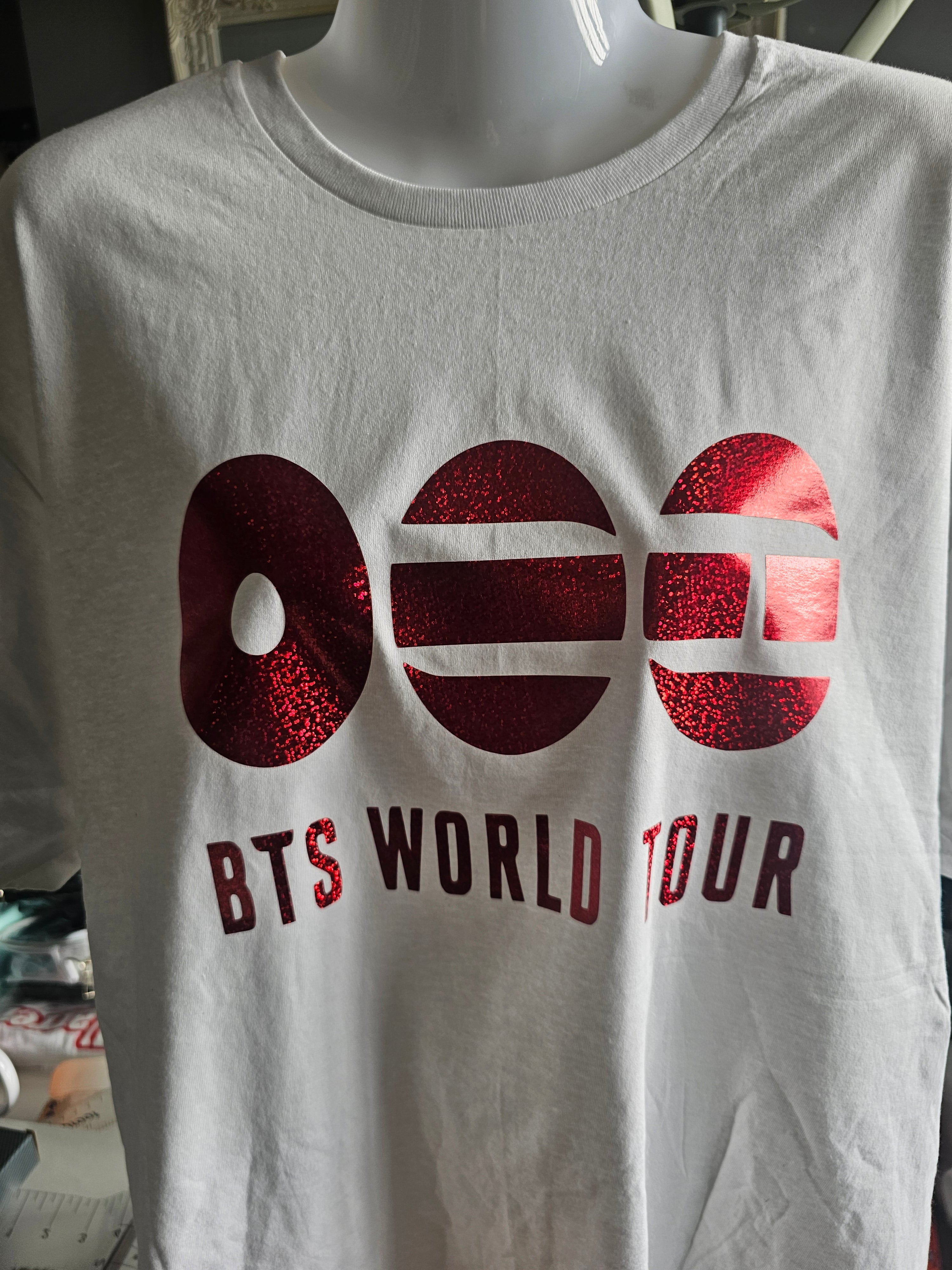 BTS concert tshirt – Julie's Creations9