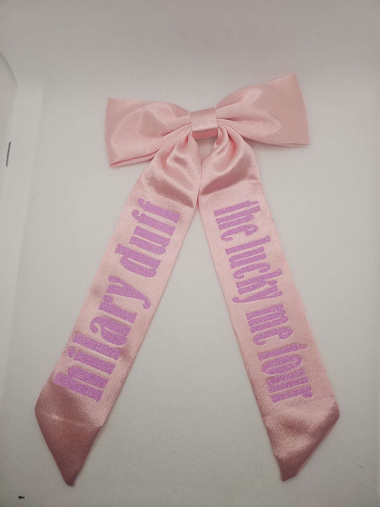 Hilary duff the lucky me tour concert hair bow