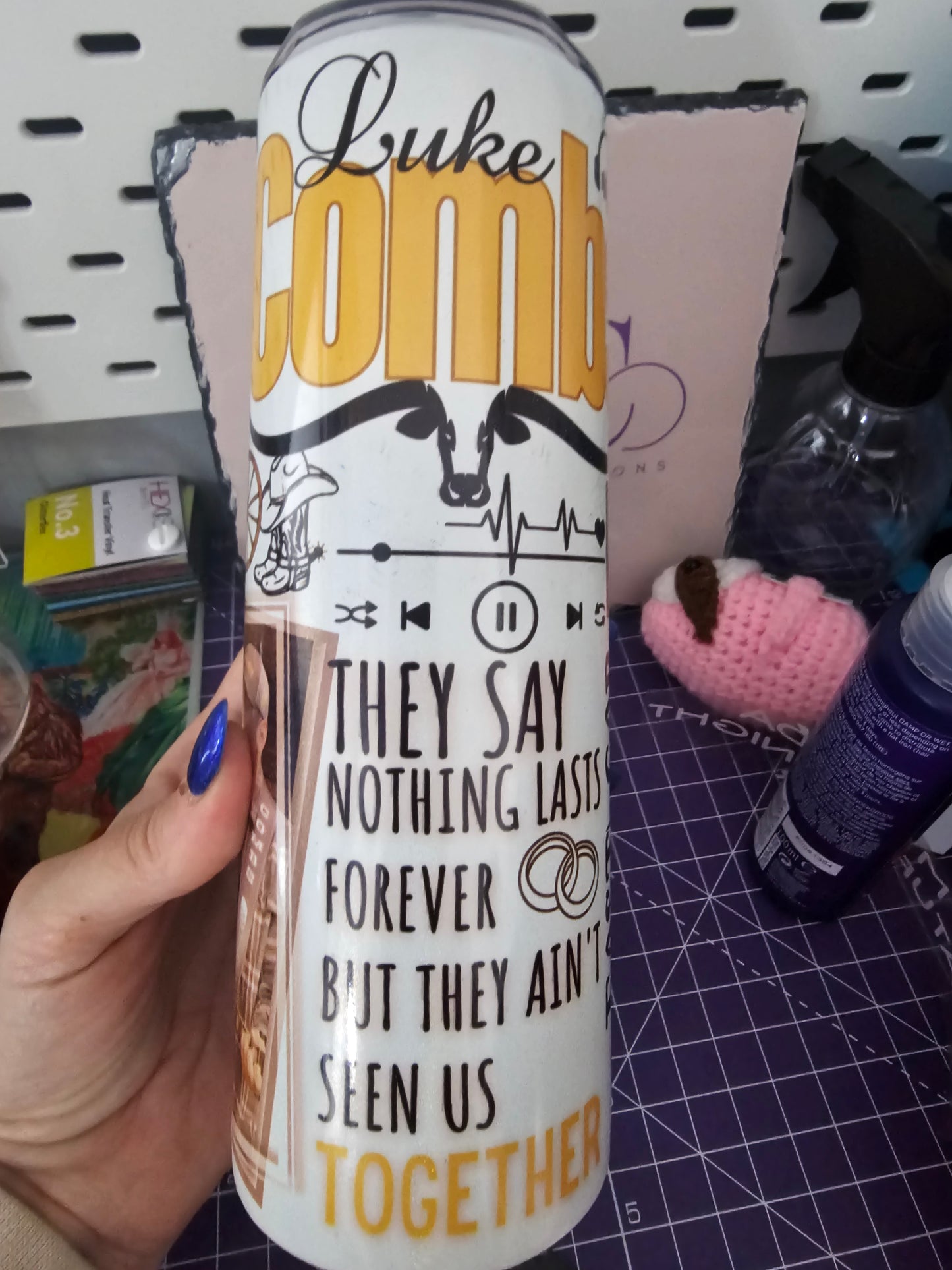 Luke combs tumbler