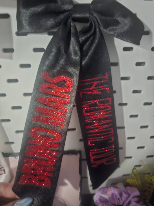 Bruno mars concert hair bow