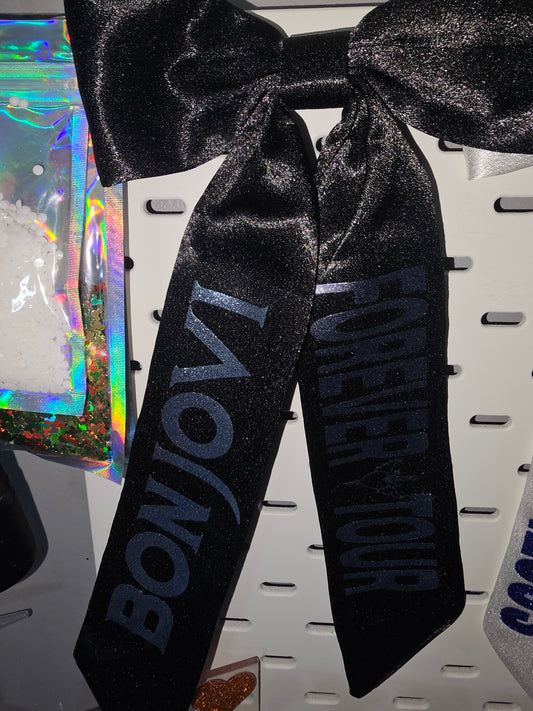 bon jovi forever tour concert hair bow