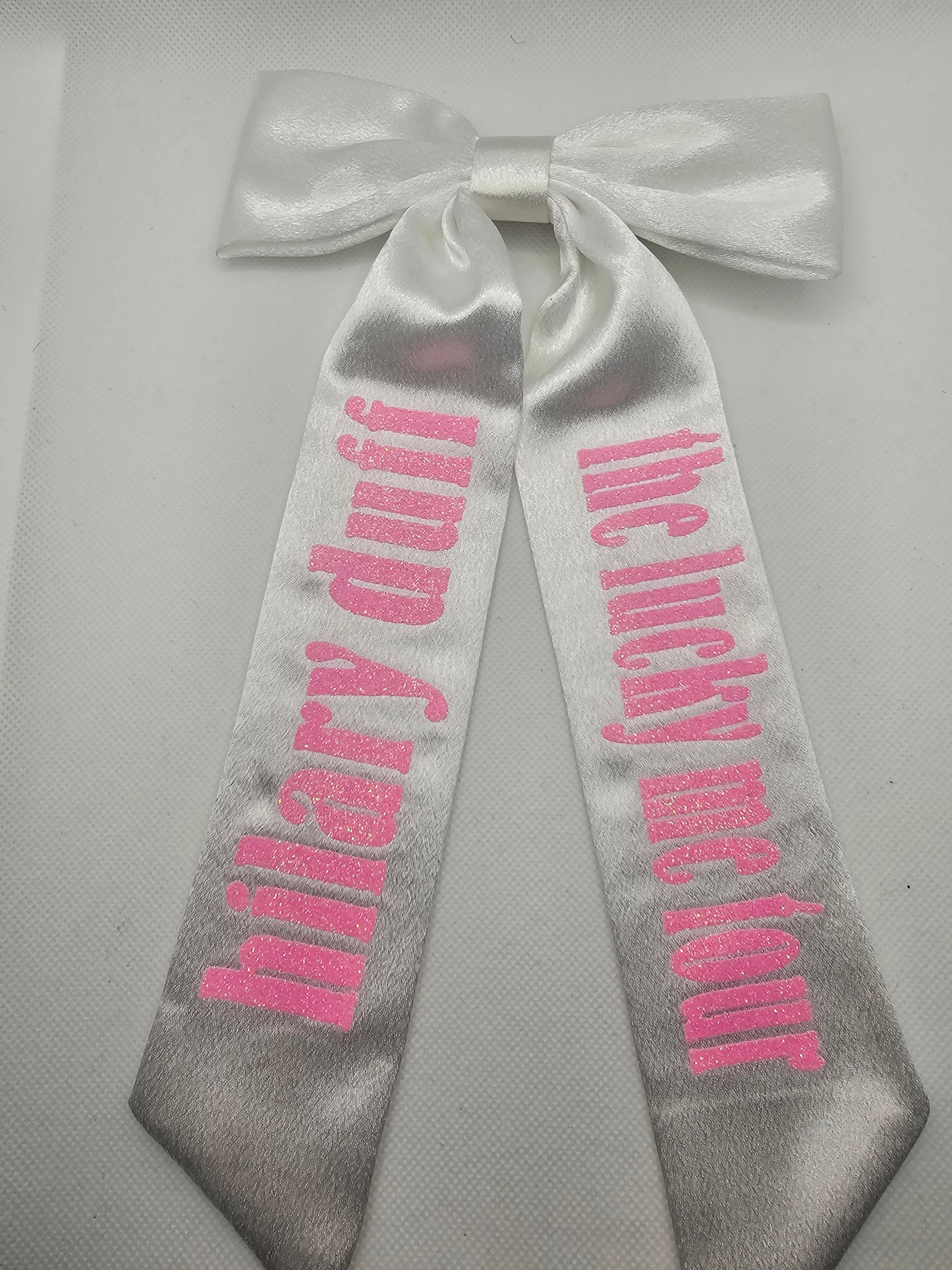 Hilary duff the lucky me tour concert hair bow