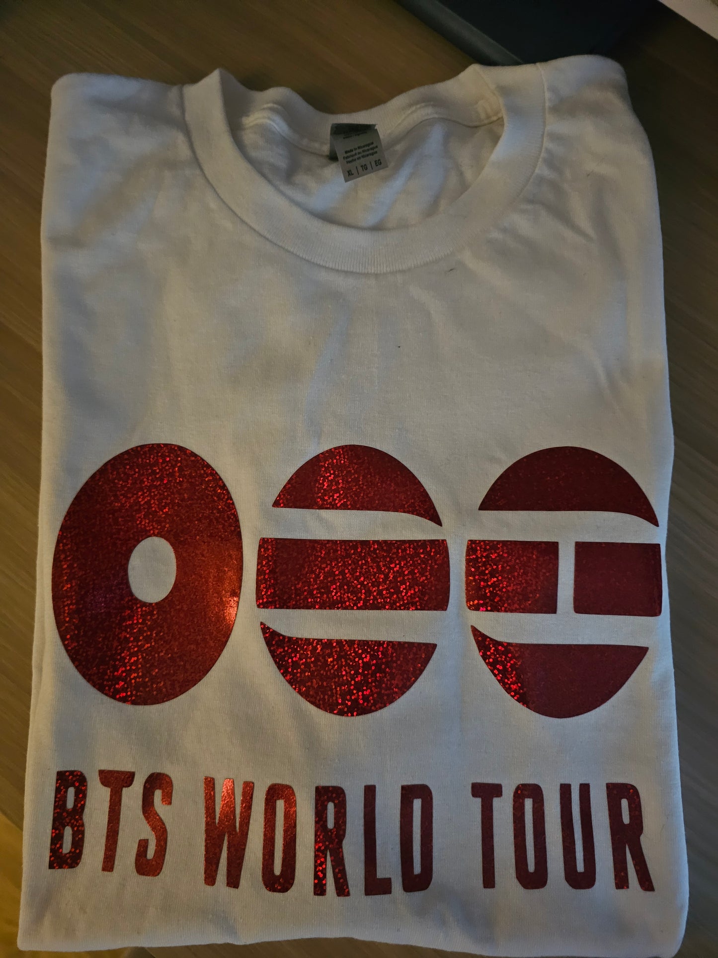BTS concert tshirt