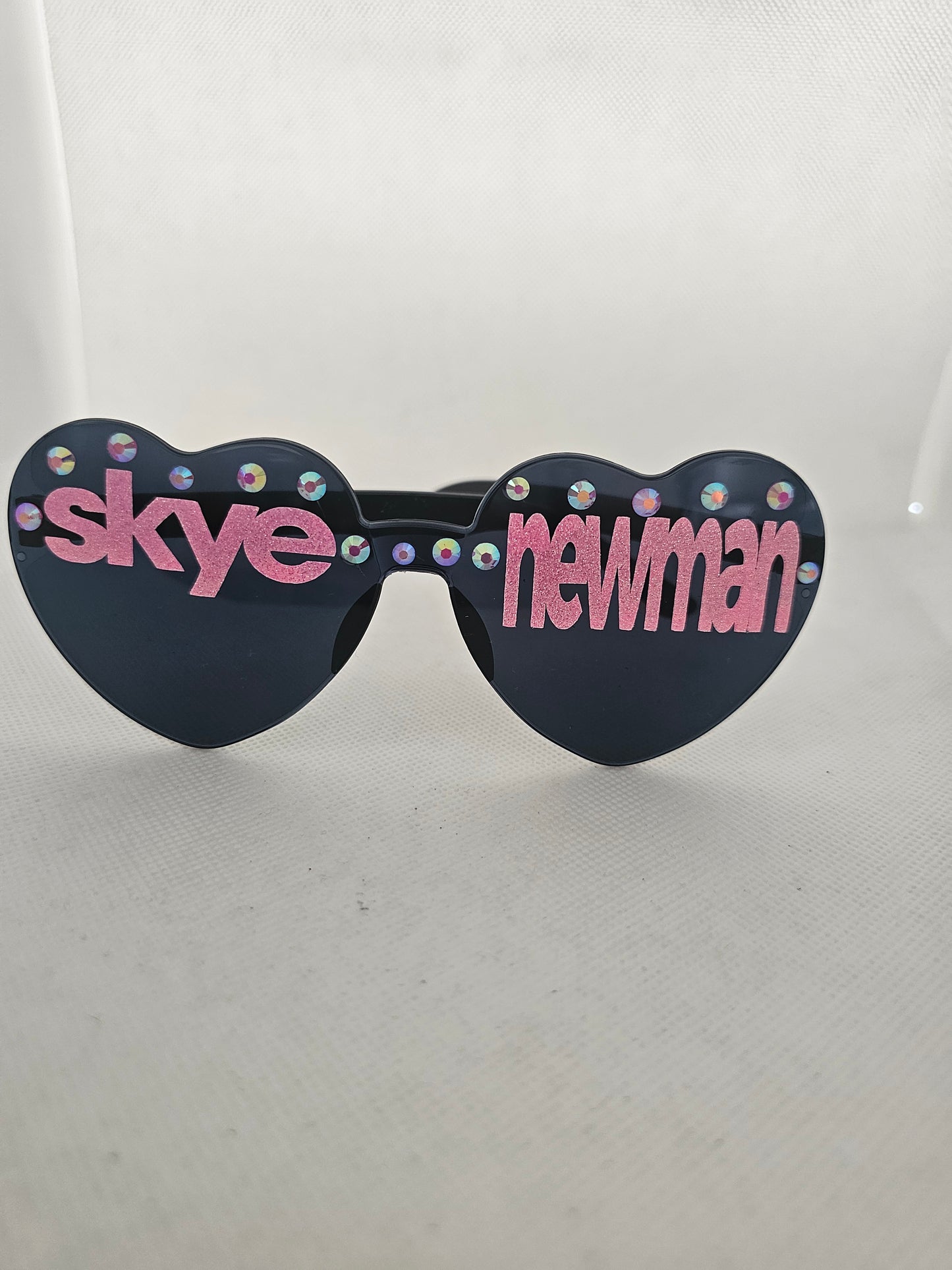 Skye Newman Concert Heart Shaped Sunglasses