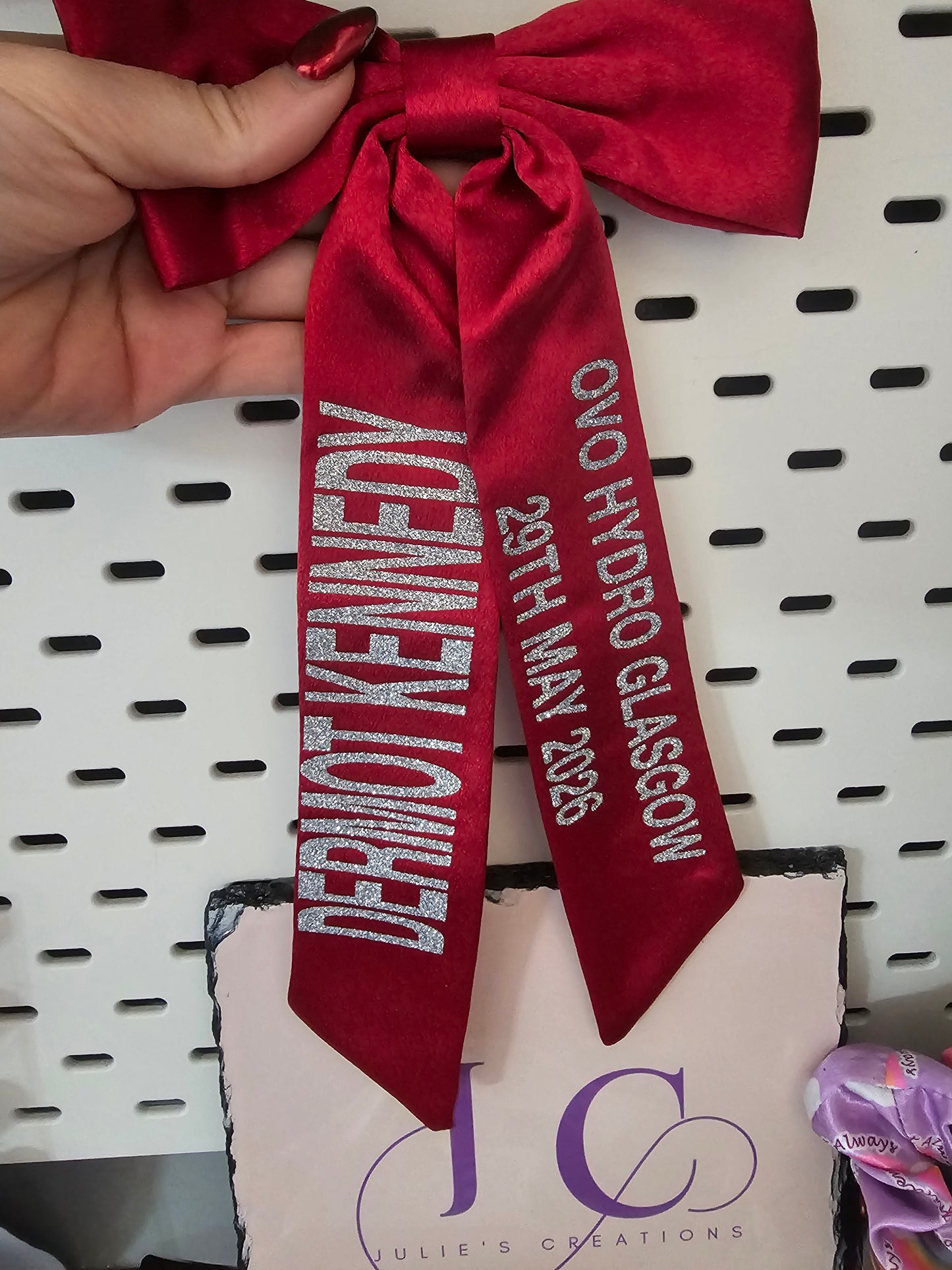 dermot kennedy concert hair bow