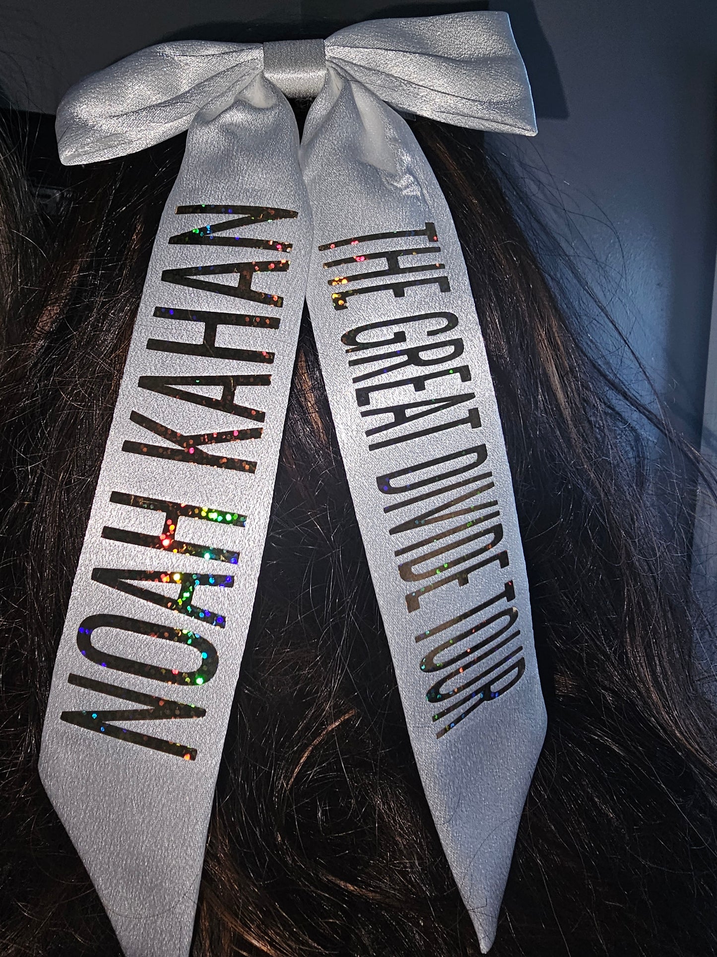 Noah Kahan Concert Hair Bow - Perfect for the concerts